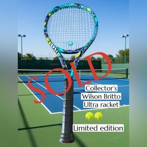 WilsonTennis racket ULTRA  BRITTO 4 1/4